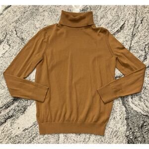 Gap Camel Brown Turtleneck Sweater